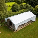 bán 650 g/m² PVC 6 x 8m (48m²) Clúdach-4