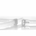 100 Ceangail Cábla in-athúsáidte 100 x 7, 6mm nádúr-0