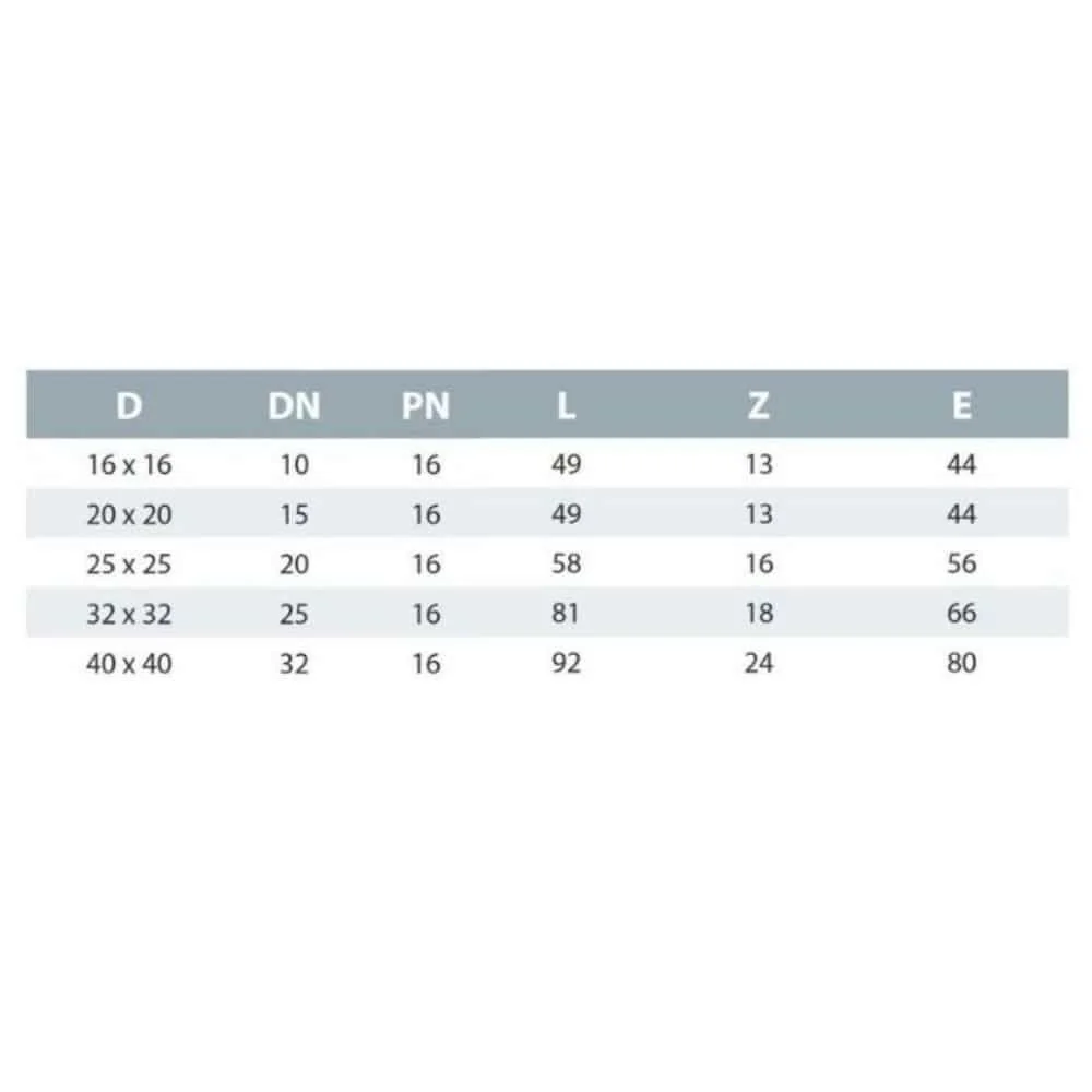 PP PE Rohr Verschraubung 90° Winkel 2 Verschraubungen 20 x 20-1