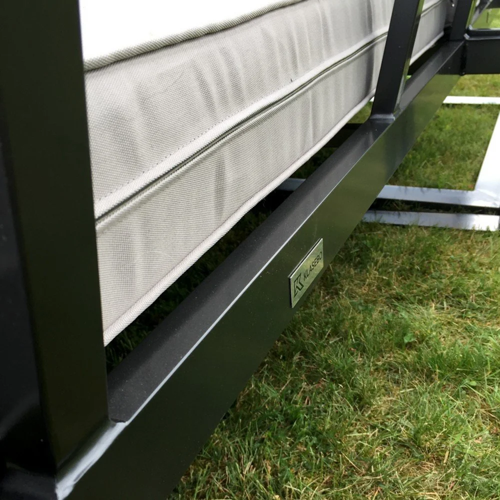 6 tacar tolglann 'Bremen' fráma alúmanaim anthracite Cúisíní liath éadrom-1