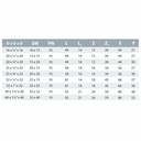 PP PE Feistiú Píobáin T-Píosa 32 x 1/2" AG x 32-1