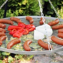 Grill Crochta 180 cm + Dúbailt Rósta as Cruach Dhosmálta 80 cm agus 40 cm-3
