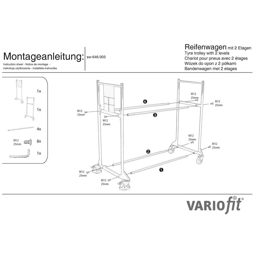 Glac Anghabhail 300 kg le 2 Urlár Tuairníní Teirmeaplaisteacha 1205 x 780 x 1430 mm-1
