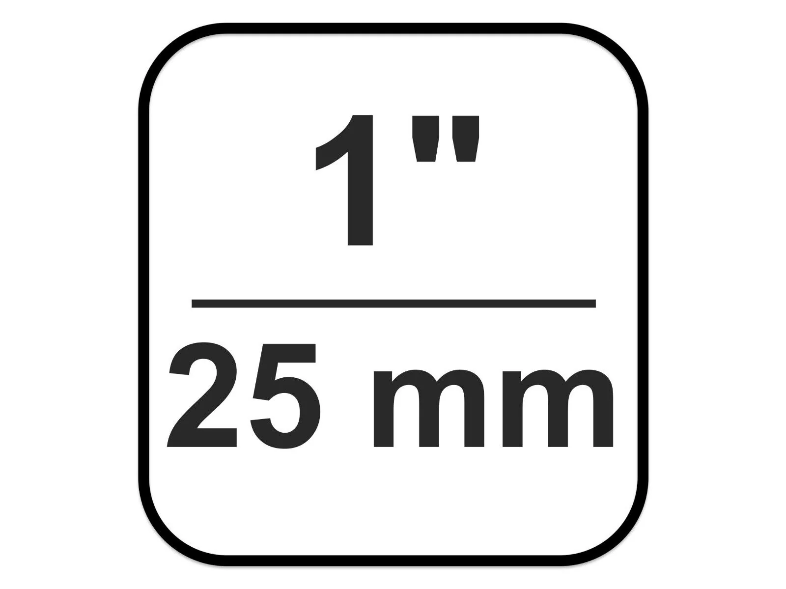 1" Schlagschrauber-Nuss 6pt, SW 50 - kurze Ausführung (1 St.)