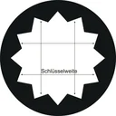 3/8" Torsionsnuss 12pt für SW 16 - 20Nm - Länge: 126 mm (10 St.)