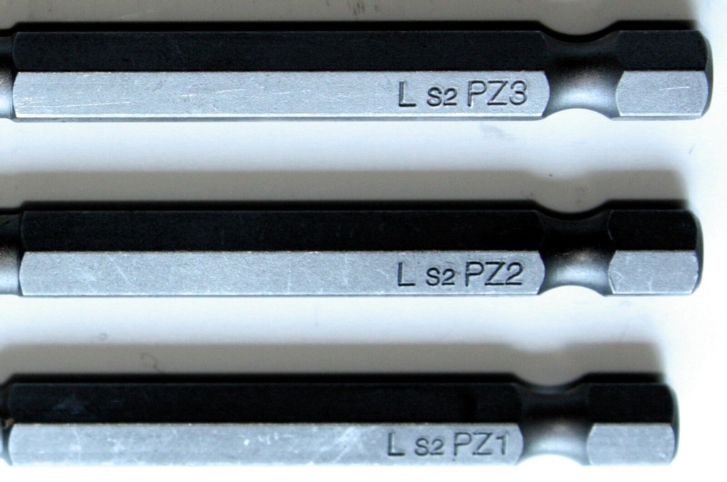 Bit PZ1, Länge 50mm, S2-Stahl (50 St.)