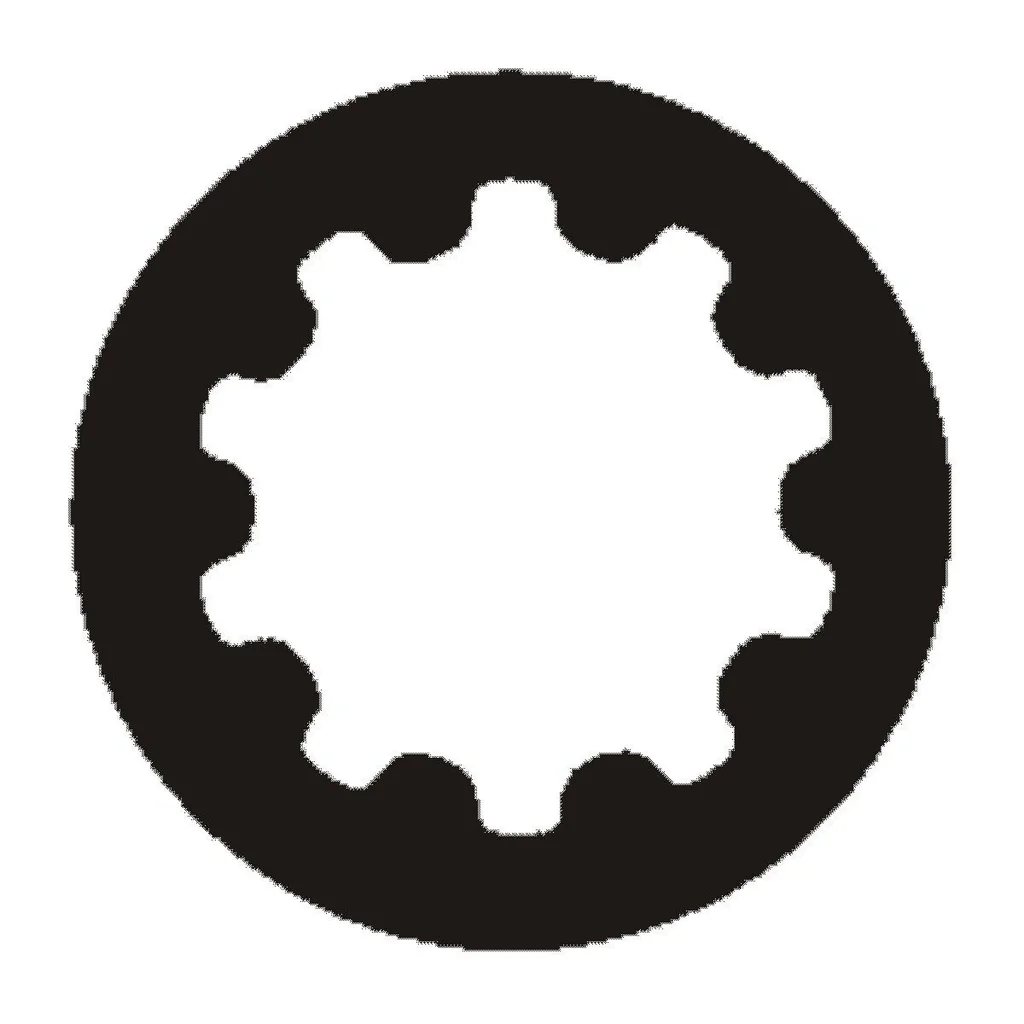 Maul- Ringschlüssel mit Spline-Ausführung SW 22 (10 St.)