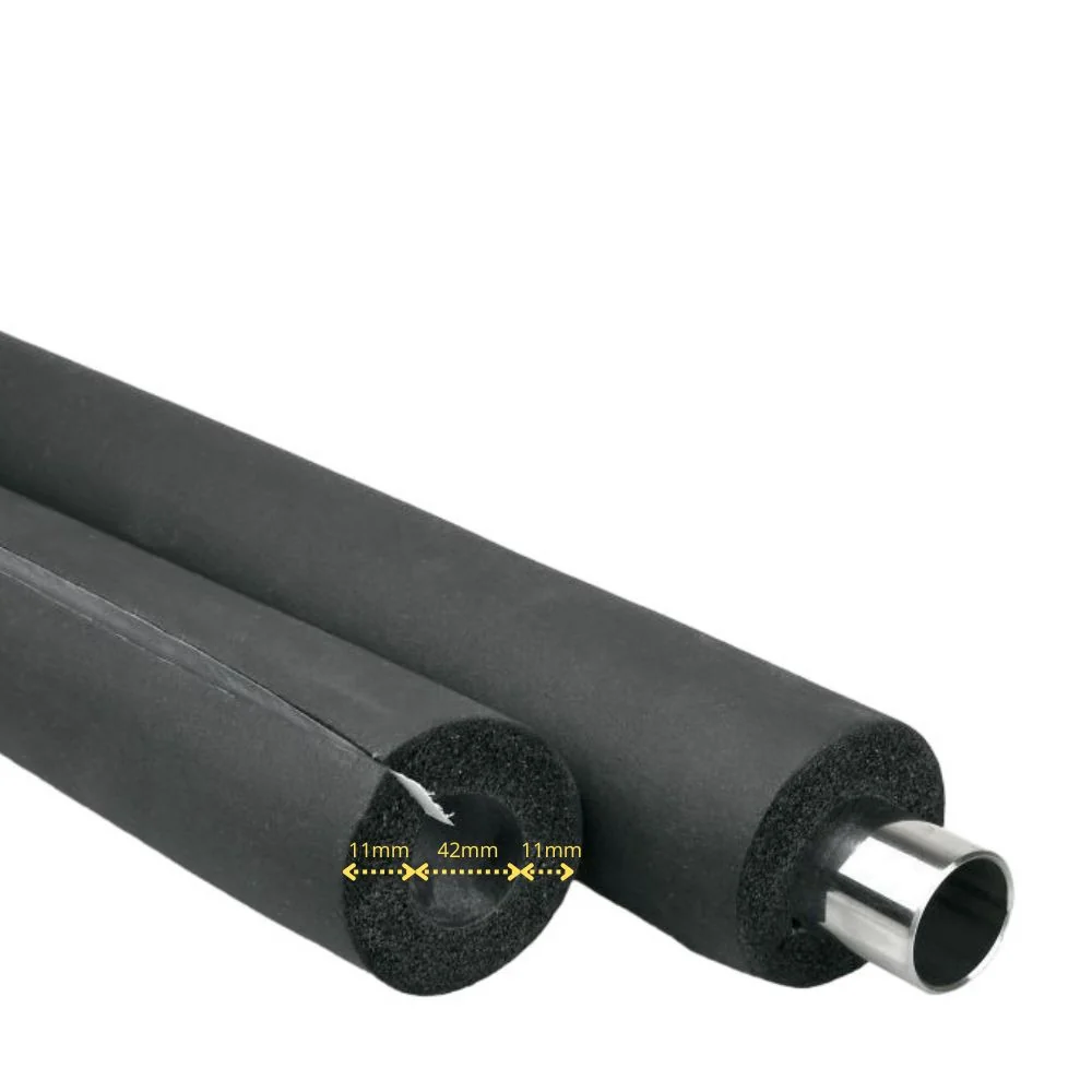 INSUL-TUBE® H PLUS XT Cautchóc 2m Insliú Píobáin Ø 42 mm x 10 mm Féin-ghreamaitheach-0