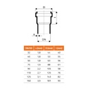 HTsafeEM DN/OD 110 x 250 mm-1