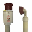 4m Tacar Ceangailte Slaite (Aquastop+Ablaufschlauch+2Schellen)-0