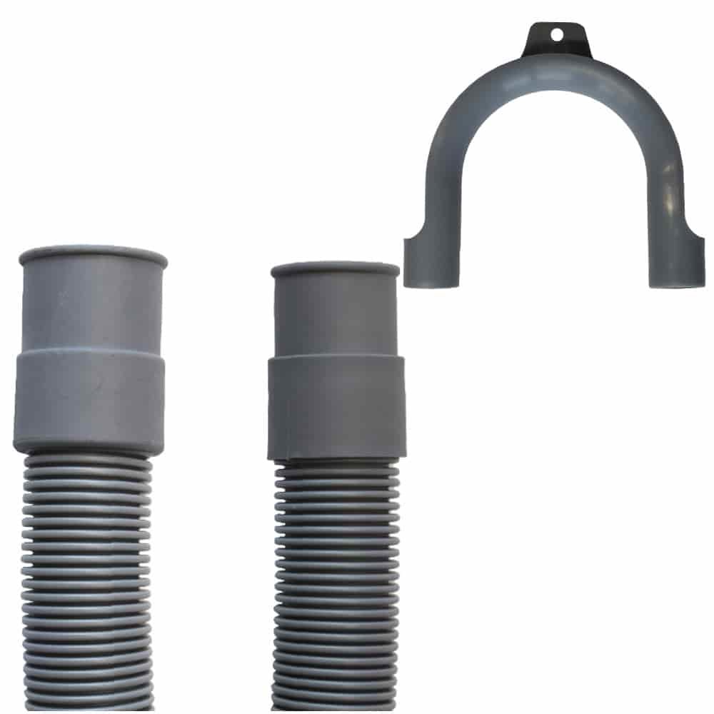 4m Tacar Ceangailte Slaite (Aquastop+Ablaufschlauch+2Schellen)-5