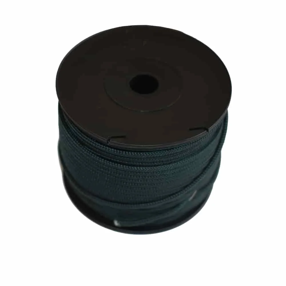 Corda Ceangail PP fite 2, 5mm dubh-uaine 25m-2