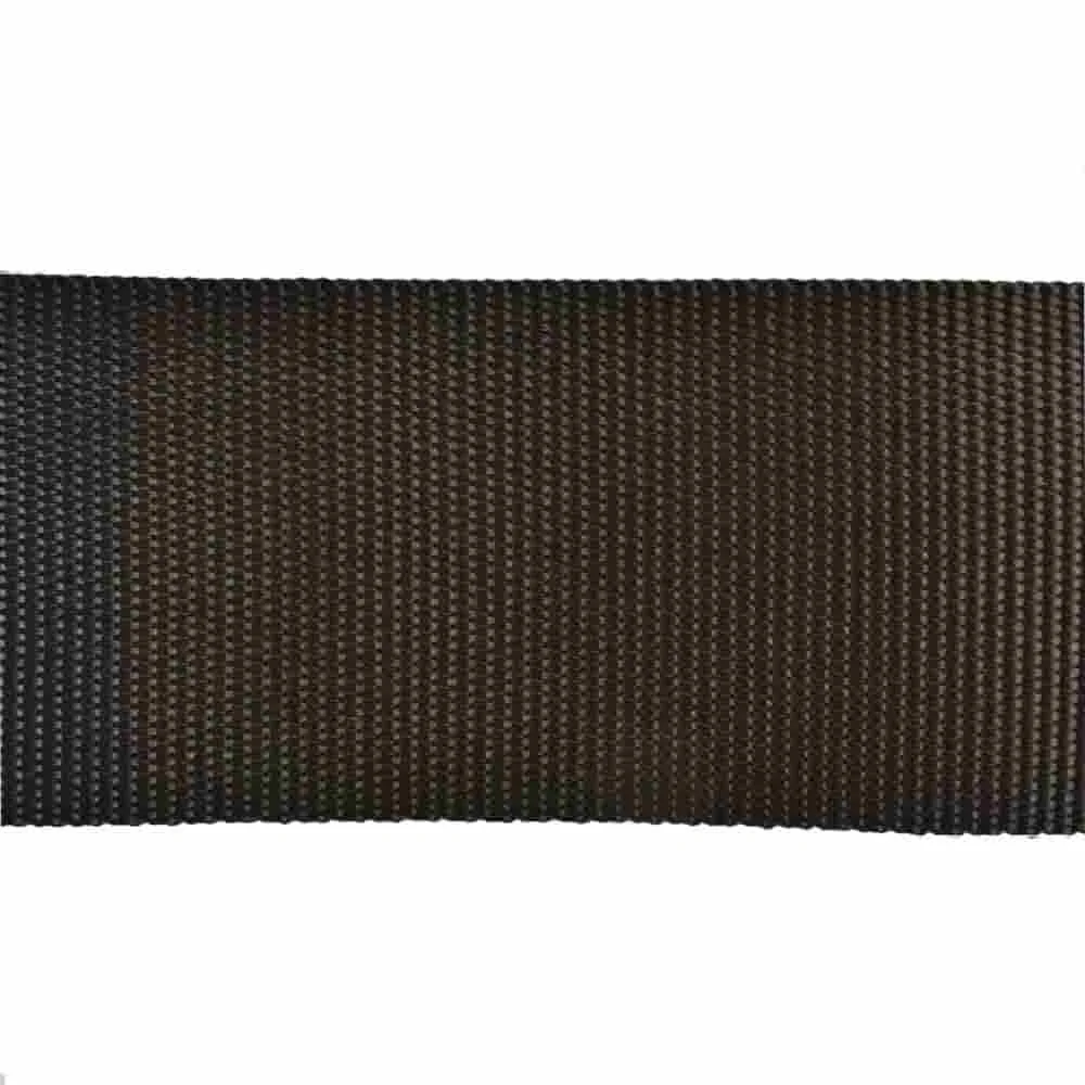 10m Bandanna le Lúbanna, dubh 6cm ar leithead-0