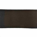 10m Bandanna le Lúbanna, dubh 6cm ar leithead-0