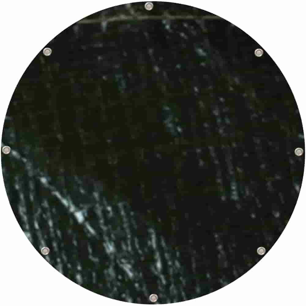 Clúdach tarpaulin 210g/m², uiscedhíonach, frithghléine UV, glas, 5 m (19,64m²)