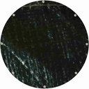 Clúdach tarpaulin 210g/m², uiscedhíonach, frithghléine UV, glas, 5 m (19,64m²)