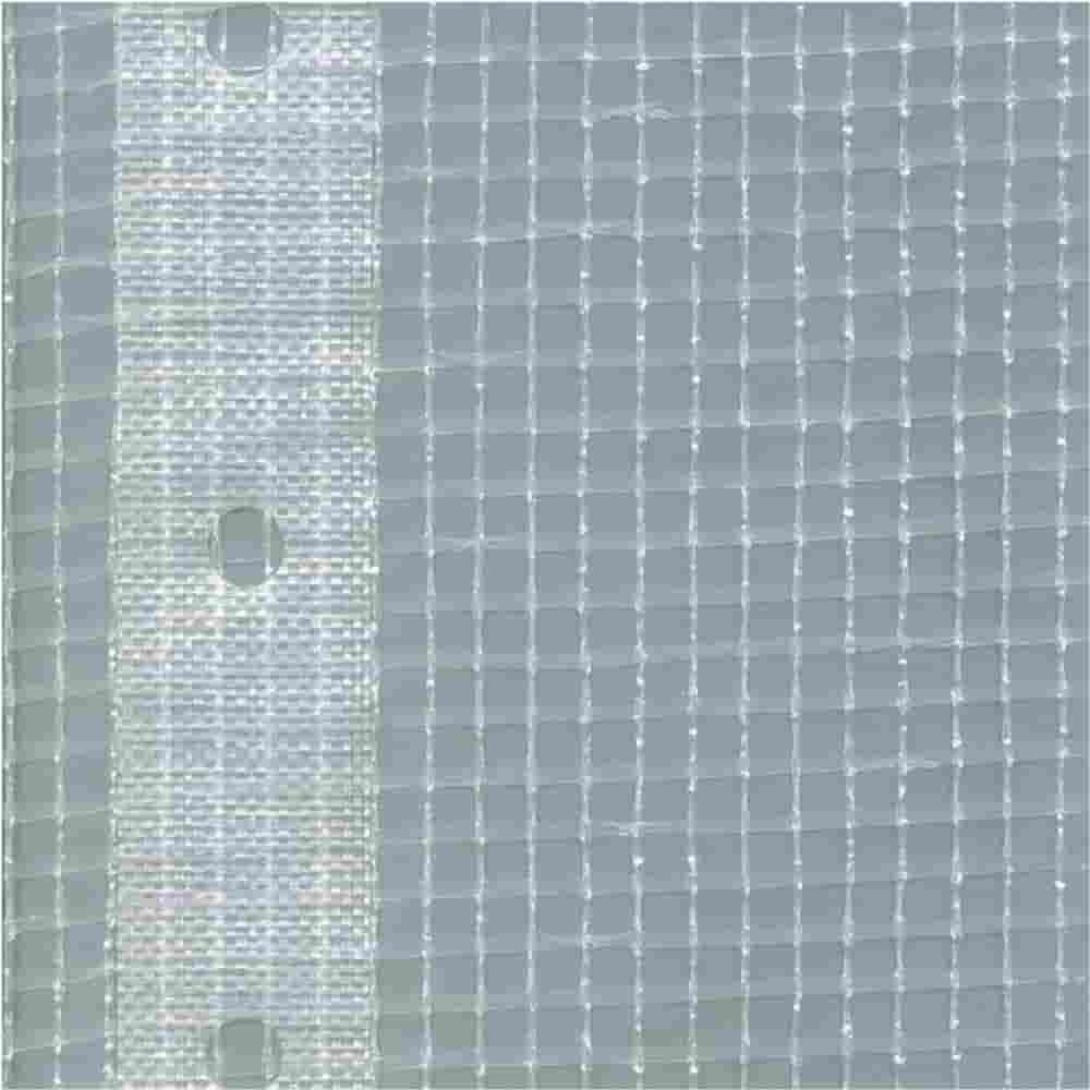 Scáthlán Scafall 4.10 x 40 m, 200 g/m², Bán Tréshoilseach, Clúdach Scafall