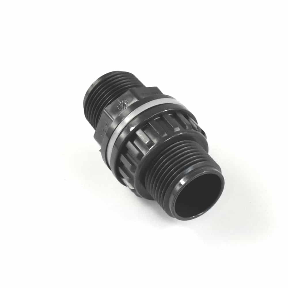 Feisteas Píopa PVC 25mm, Cúpláil PVC le Snáithe 1 Orlach - Boni-Shop