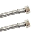 Píobán Armúrtha 3/8, Cruach Dhosmálta Solúbtha, DVGW, 500mm