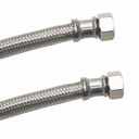 Píobán Solúbtha Cruach Dhosmálta DN13, 1/2" & 3/4", Uisce Óil DVGW