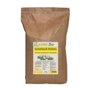 Leasacháin orgánacha, Pellets olann caorach 5 kg, Leasachán nádúrtha, 50-100 m²