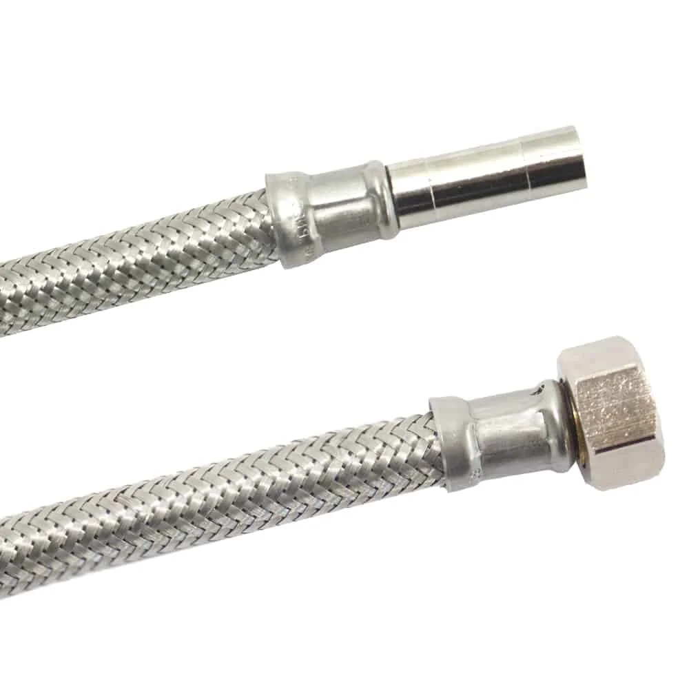 Píobán Armúrtha DN8 DVGW le Cruach Dhosmálta 3/8" x 10mm, 300mm