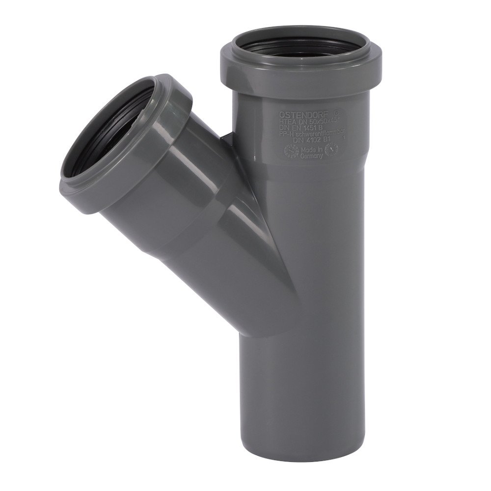 HT Abzweig DN50, Píopa HT 50, Feistiú HT 45 Céim