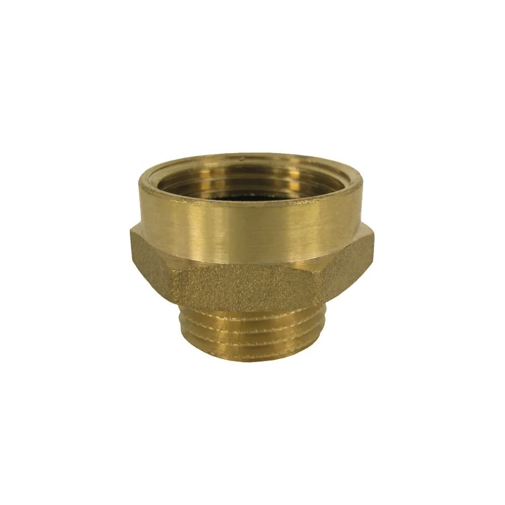 Feistiú snáithe práis, Nipple dúbailte práis, Feistis práis, 3/4" AG x 1" IG, Feistiú leathnaithe práis
