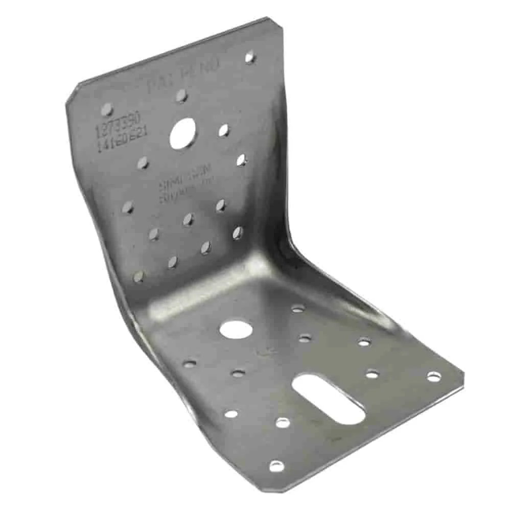 Nascóir uillinne 100 x 100 x 90 x 2 mm le heasna
