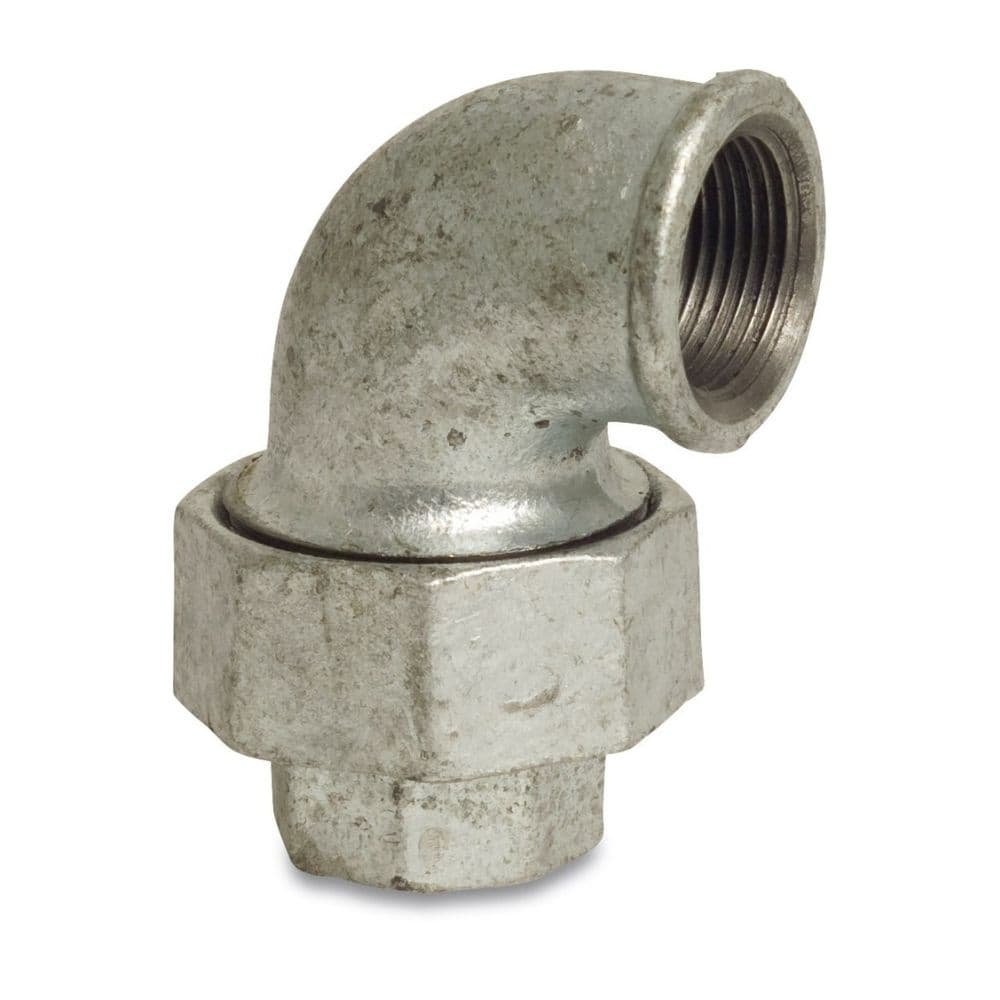 2" Malleable Iron 90° Threaded Elbow Fitting
