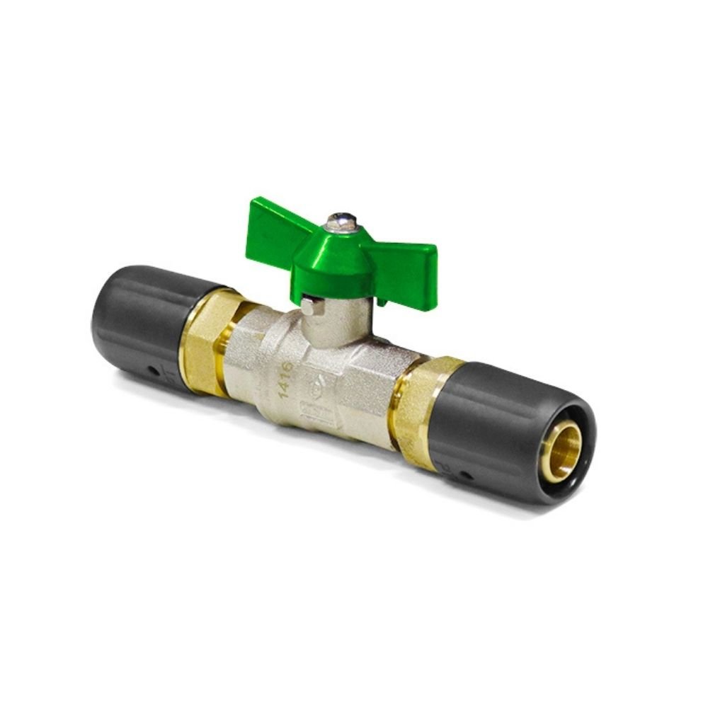 Kugelhahn 20mm für Trinkwasser mit Steckfitting