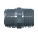 PVC-U AG x AG Doppelnippel 1 1/2 Zoll - Feistiú Píopa PVC