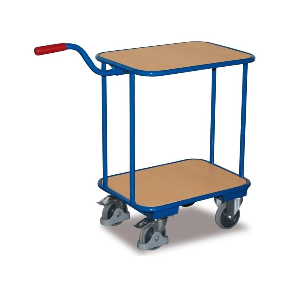 Trálaí Láimhe le 2 Ardán Adhmaid + EasySTOP