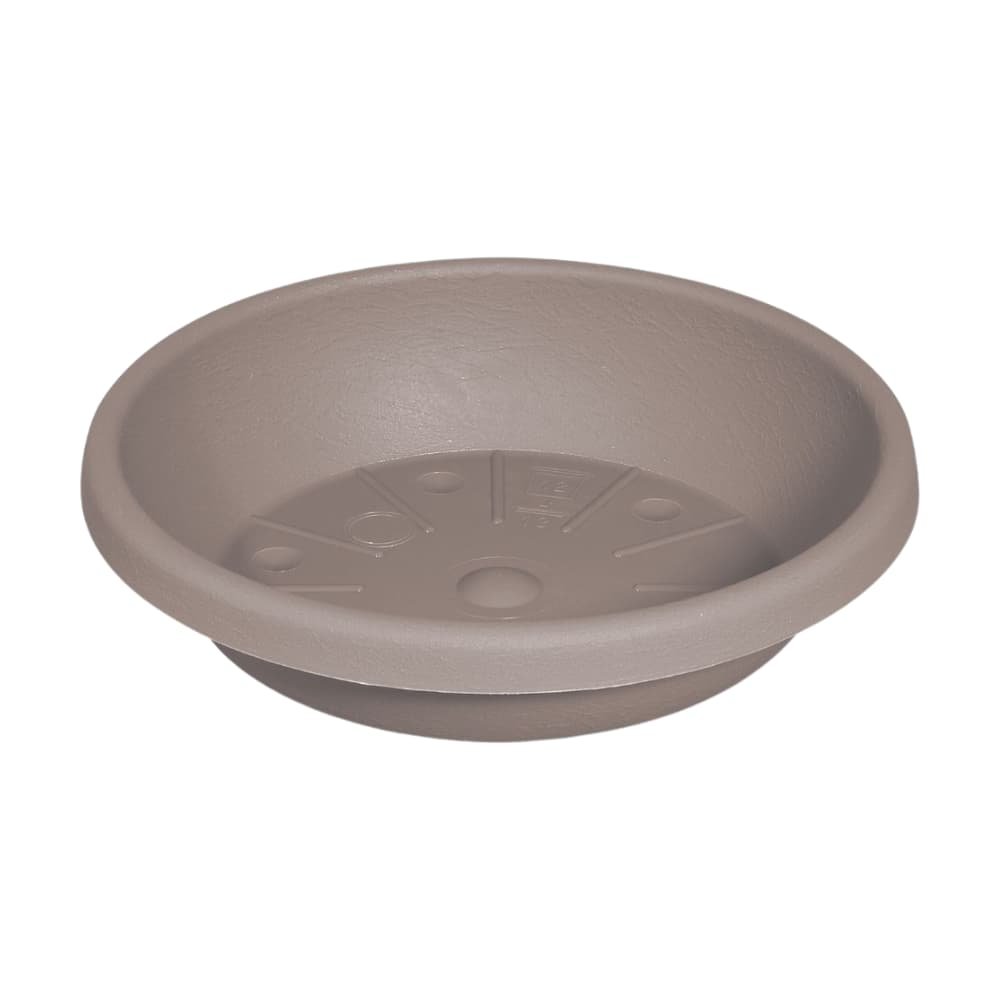 Bláthfhleasc CYLINDRO ca. Ø 17 cm - taupe