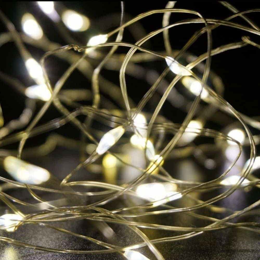 Soilse Micrea LED, 30 Soilse Te Bán, 155cm, Ceallraí