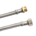 Píobán Armúrtha DN8 DVGW, Cruach Dhosmálta, 3/8" AG x 1/2" ÜM, 500mm