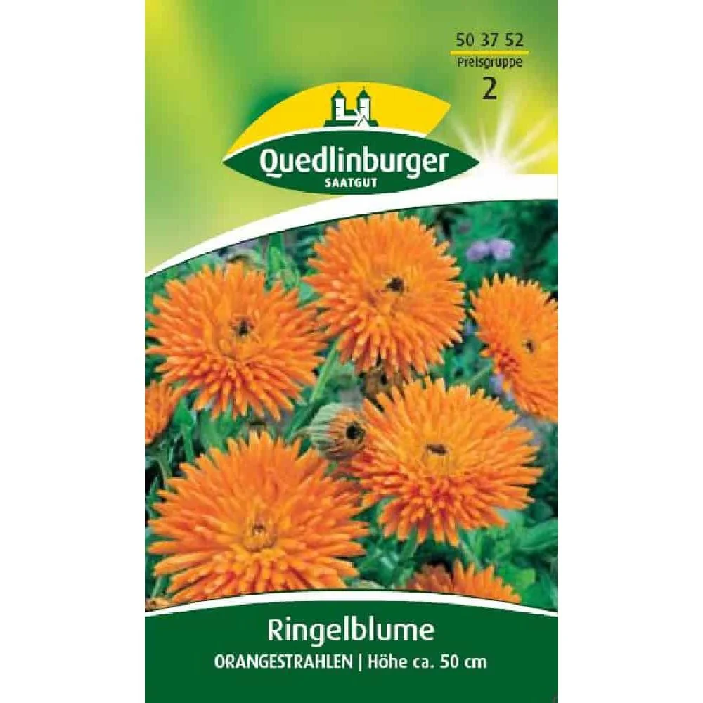 Síolta Calendula 'Orangestrahlen' le Boni-Shop