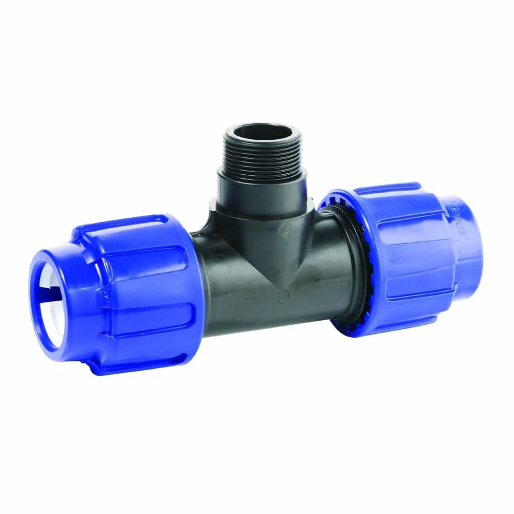 T-Piece Pipe Fitting 25mm, PP, 3/4 Inch