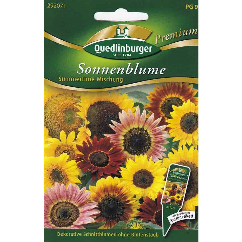Síolta Lus na Gréine Summertime: Meascán Bláthanna Samhraidh