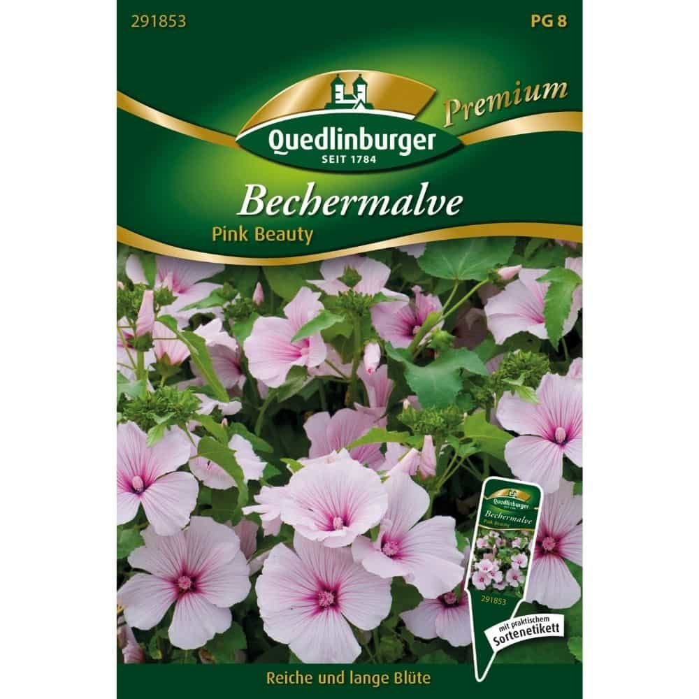 Síolta Malva 'Pink Beauty' - Bláthanna Samhraidh do Ghairdín