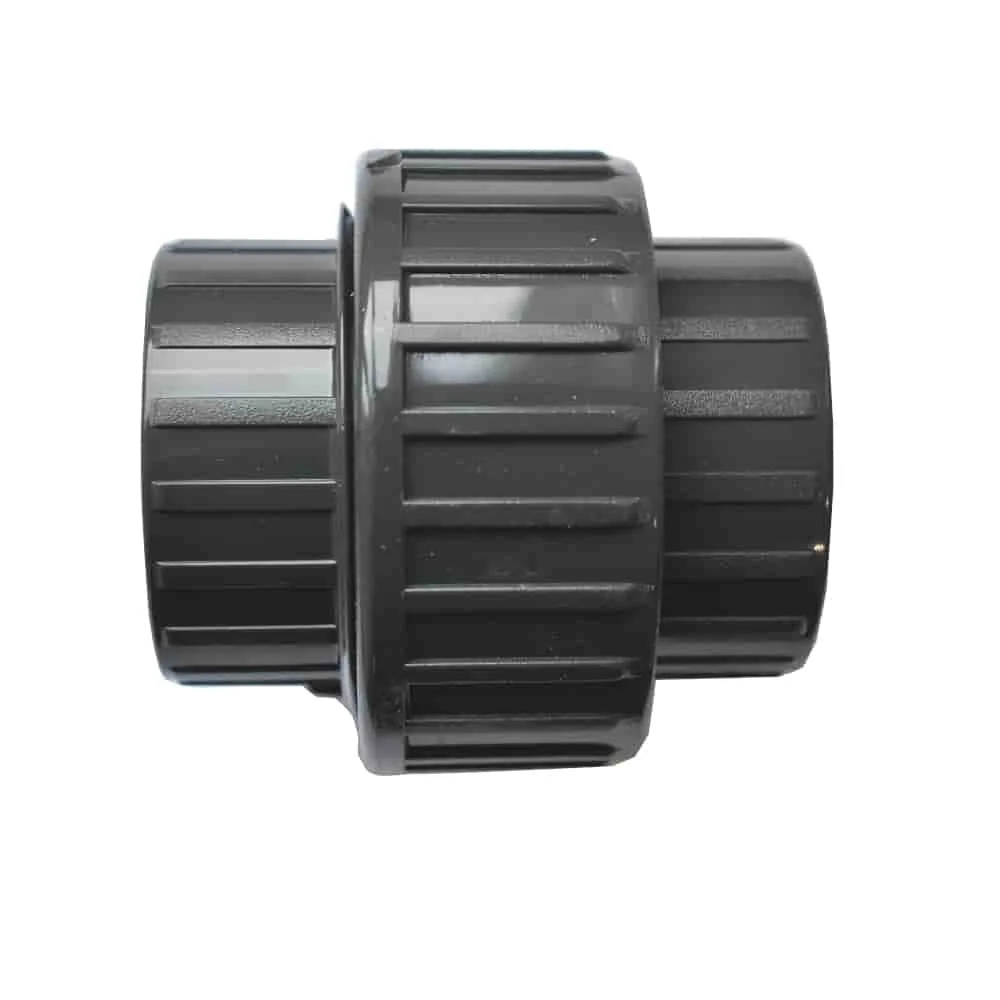 Feistiú PVC le Muifín Greamaitheach, Snáithe Inmheánach 40 mm