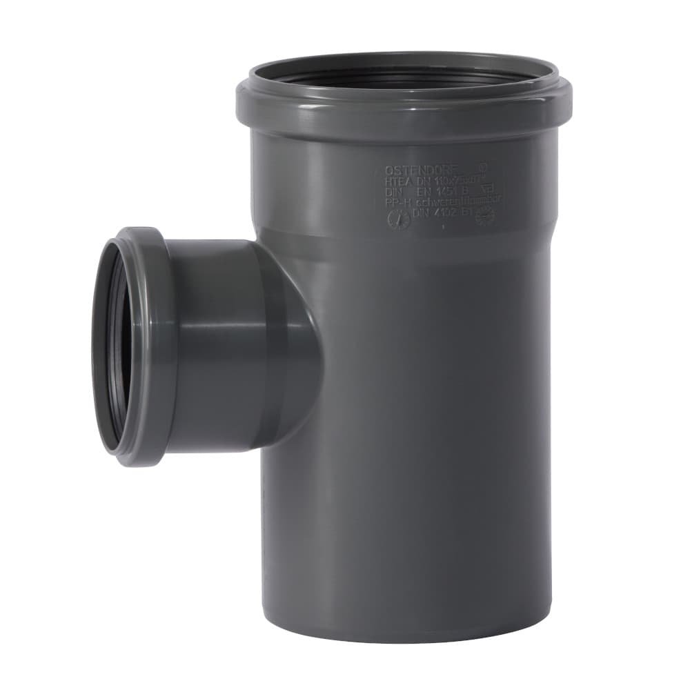 HTsafeEA Abzweig 110/75mm, 87 Céim, Feistiú Píopa HT