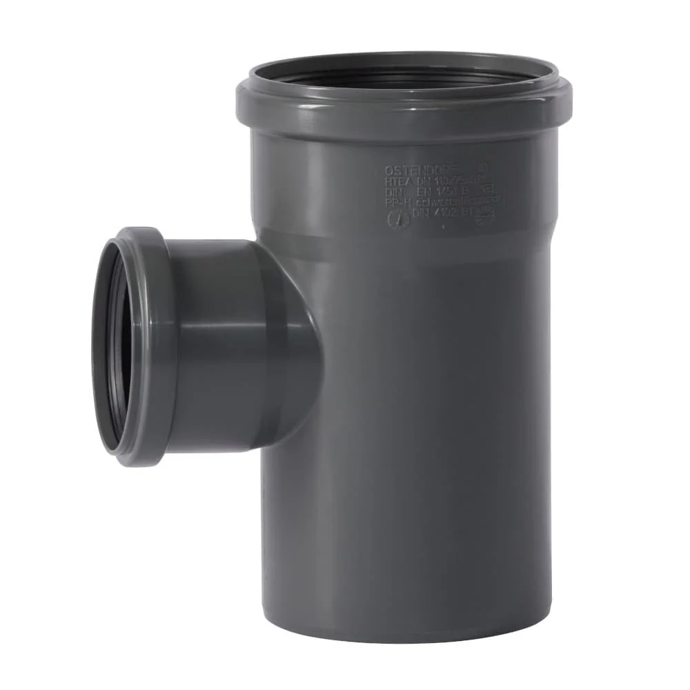 HTsafeEA Abzweig 110/75mm, 87 Céim, Feistiú Píopa HT