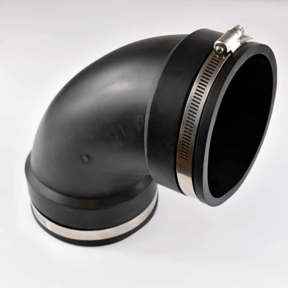 Feistis Solúbtha Píopa 110mm, Uillinn & Cúpláil