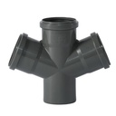 HT Double Branch DN/OD 75/75/75 67 Degrees, Sewer Pipe