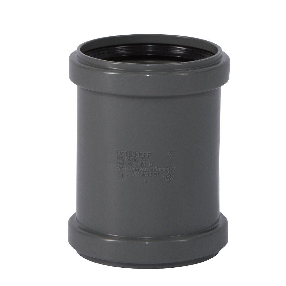 Muinchille Dúbailte HTsafeMM DN/OD 75, Píopa Séarachais