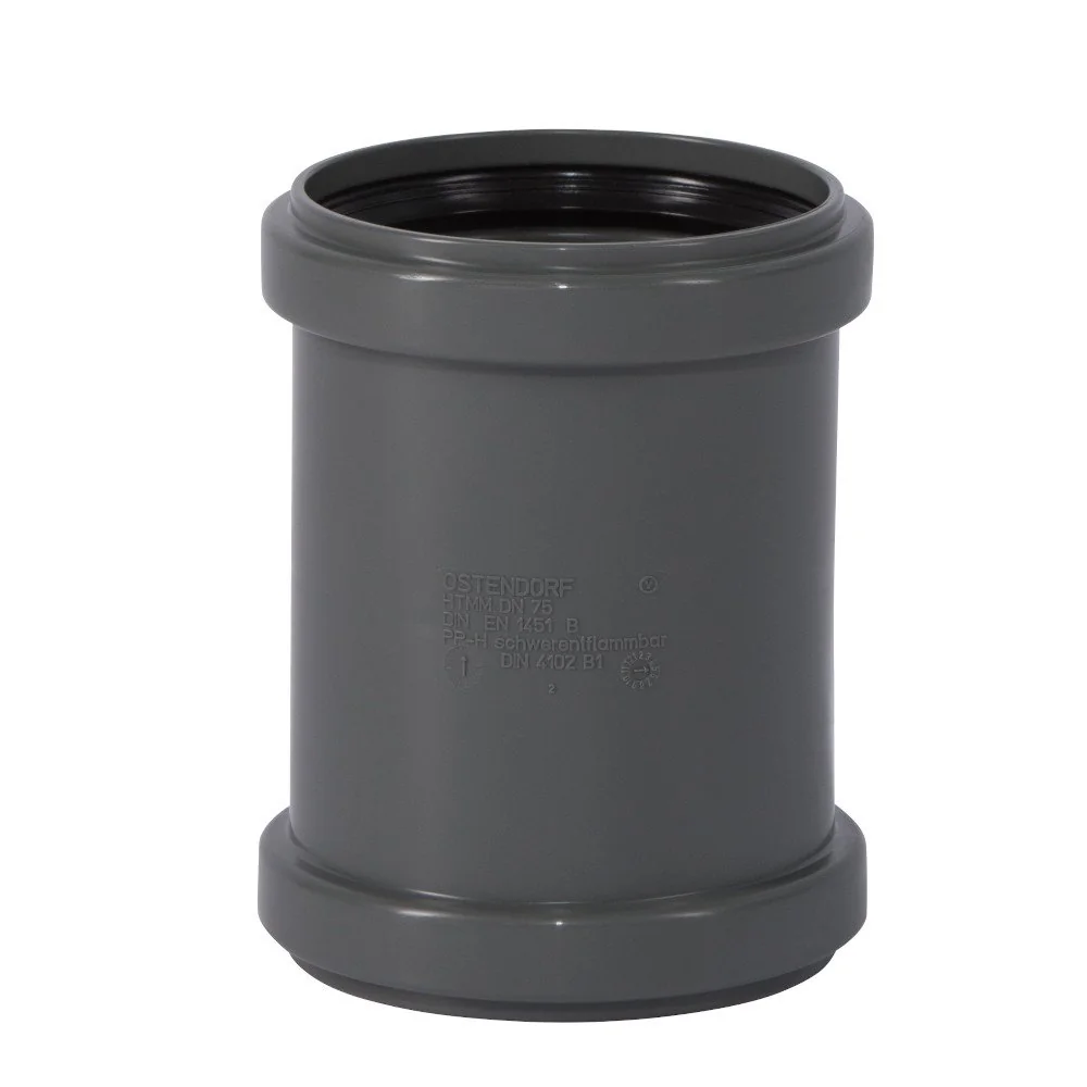 Muinchille Dúbailte HTsafeMM DN/OD 75, Píopa Séarachais