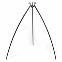 Grill Tripod, Outdoor Fire Pit, 200cm, Steel, Adjustable Height