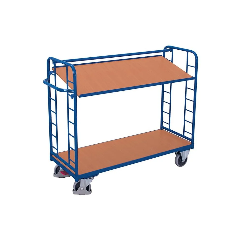 Carráiste Iompair 400kg, Tralaí Ilstórach le 2 Urlár, Boni