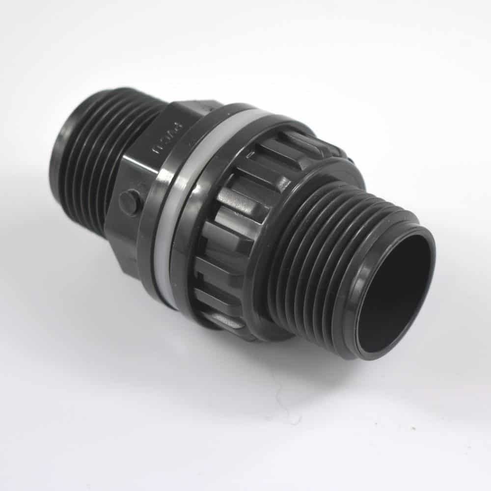 Feistiú PVC, Muinchille Gliú, AG x AG 32, PN10